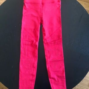 Red Fabletics Leggings